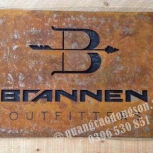 Biển số nhà tôn giả rỉ sét cao cấp theo yêu cầu, thiết kế phong cách Vintage, Retro độc đáo. Gia công sắc nét, bền đẹp, phù hợp nhà phố, biệt thự, quán cafe, homestay và không gian trang trí nghệ thuật.